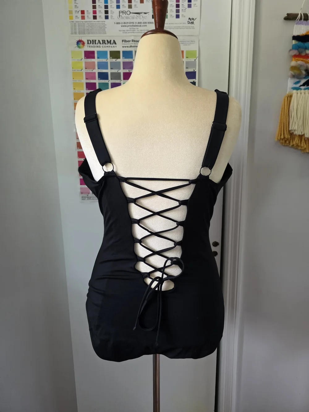 TA3 Classic Black Women's One-Piece Swimsuit - Timeless Swimwear